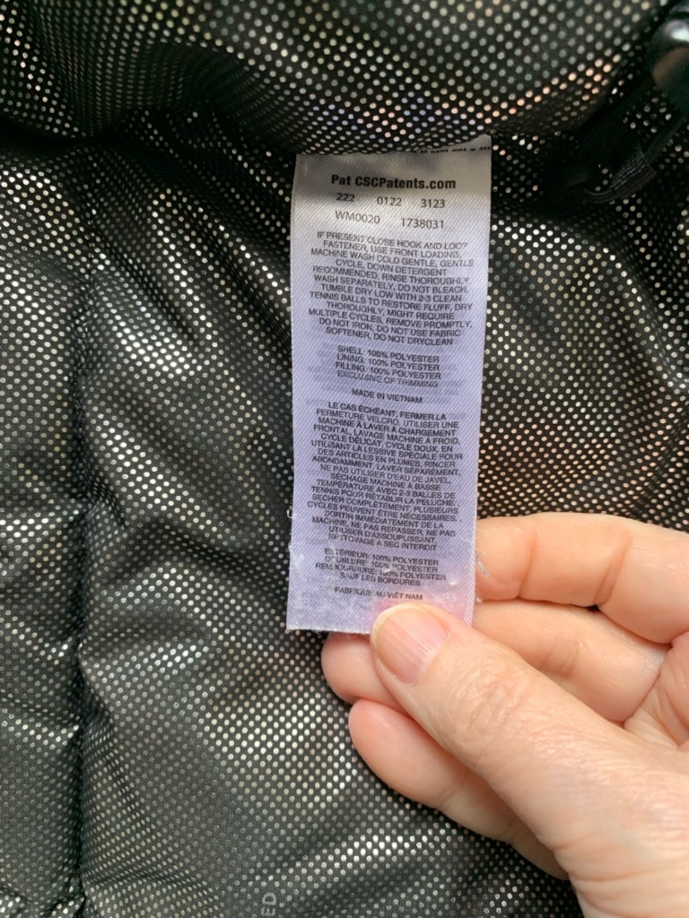 Columbia Men’s Black Hooded Puffer Coat Size Medium - Picture 6 of 8